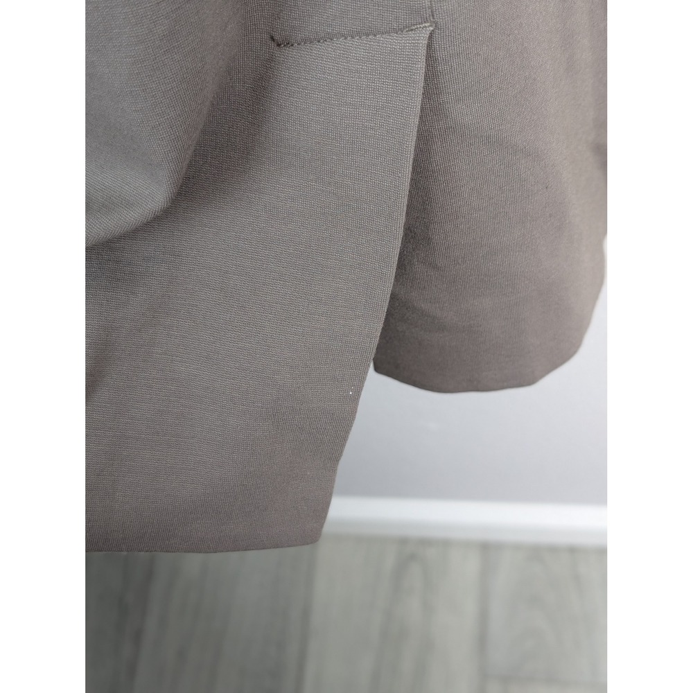 MM LaFleur Etsuko Dress Womens 12 Taupe Gray V-Neck Sleeveless Sheath RPT1PEB - Picture 10 of 10